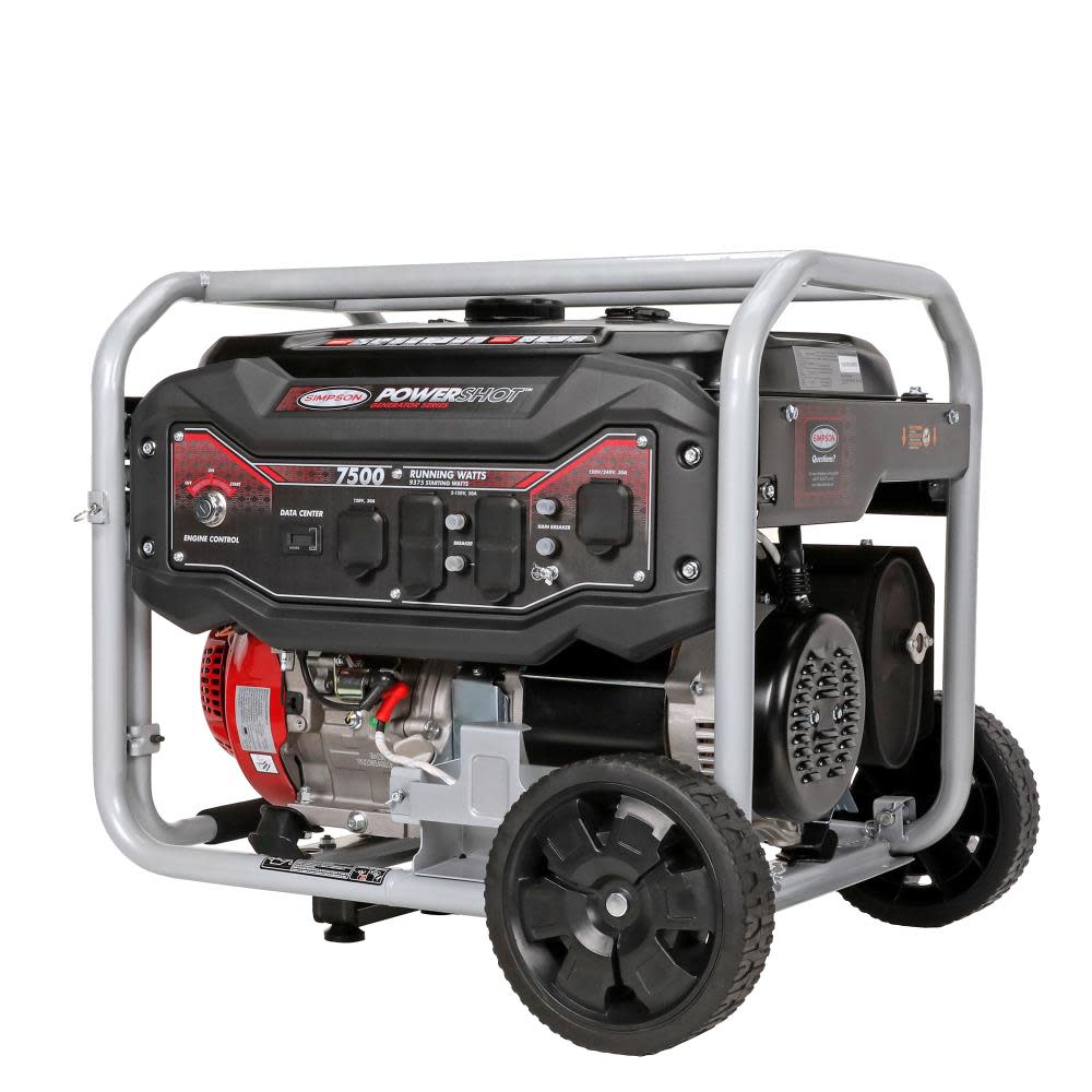 SIMPSON PowerShot Generator Portable 7500W/9375W ;