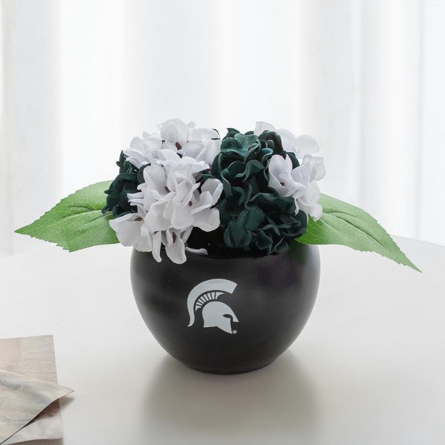 Quicskcart Michigan State Artificial Hydrangea， Indoor Artificial Plant For Home Decor