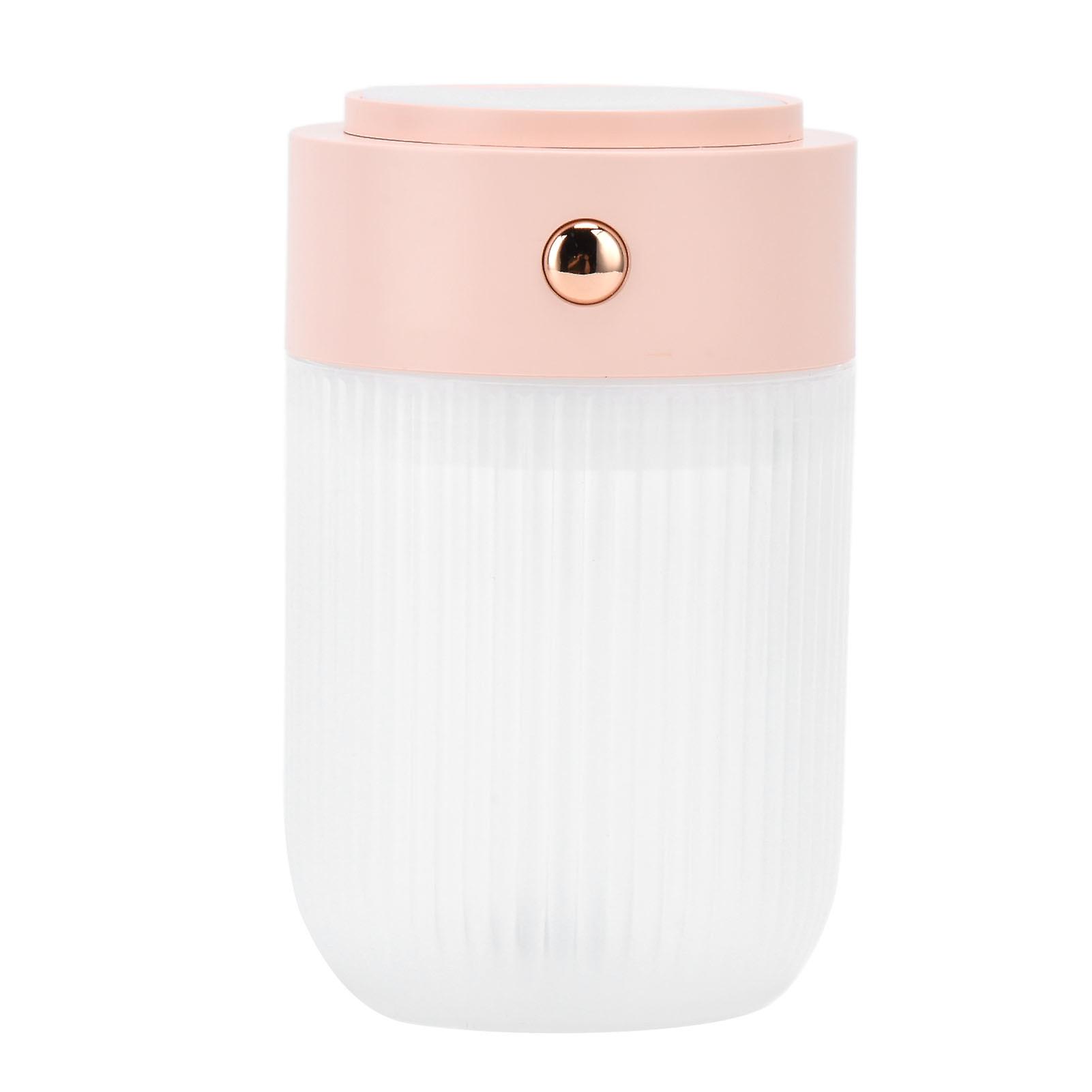 250ml Mini Air Humidifier Usb Powered Colorful Lamp Humidifier For Car Office Living Roompink