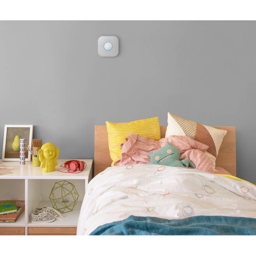 Google Nest Protect (Wired) 2nd Generation， White