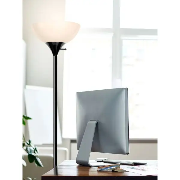 Brightech Sky Dome LED Floor Lamp - Black.