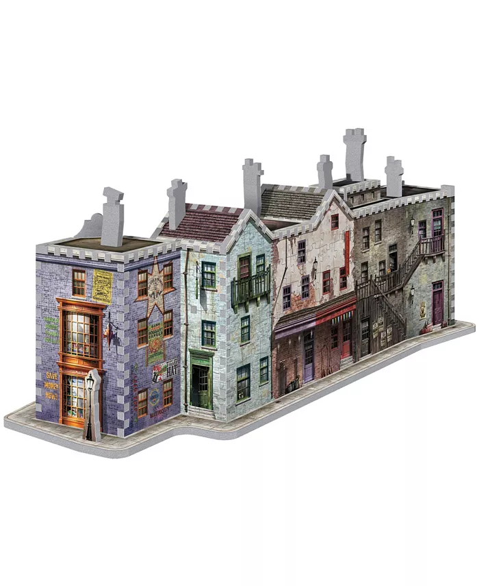 Wrebbit Harry Potter Collection - Diagon Alley 3D Puzzle- 450 Pieces