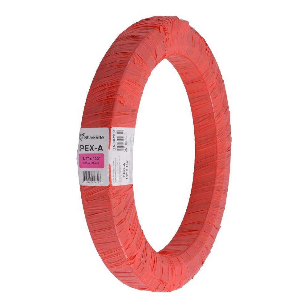 SharkBite 12 in. x 100 ft. Coil Red PEX-A Pipe UA60R100