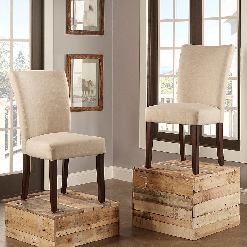 HomeVance 2-piece Leona Side Dining Chair Set