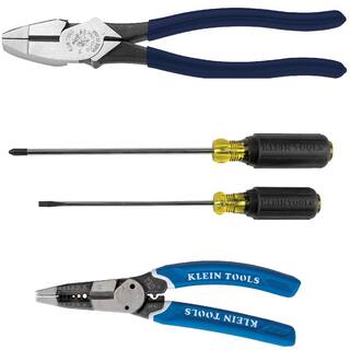 Klein Tools Wire Strippers Pliers and Screwdriver Tool Set M2O07097KIT