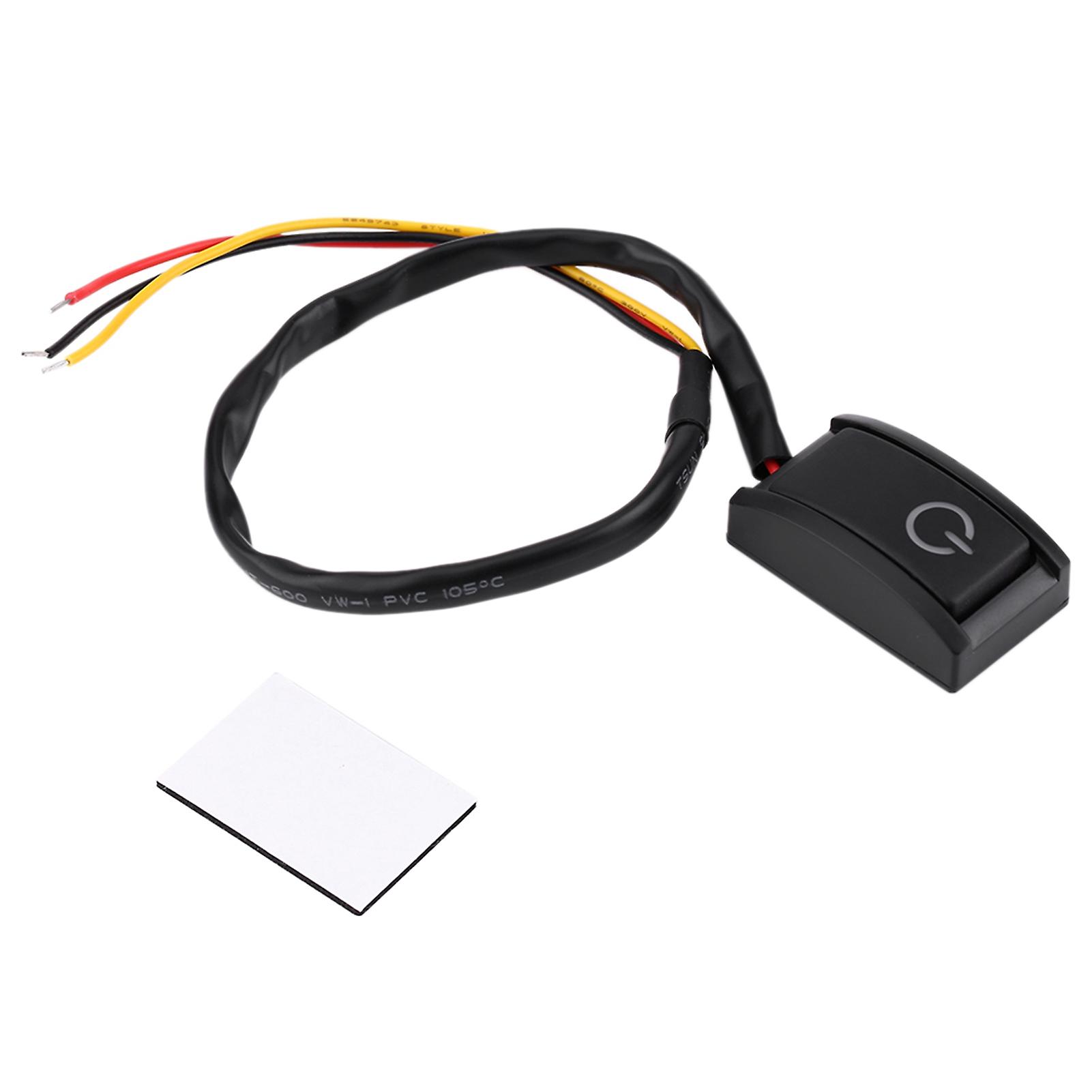 Dc 12v 200ma Car Diy Switch Paste Type Sticky Button Switch On/off