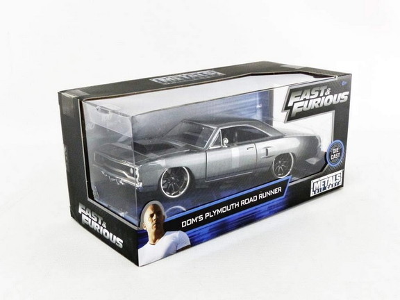 Jada Toys JTY 30745 C Fast   Furious Dom'S Grey 19...