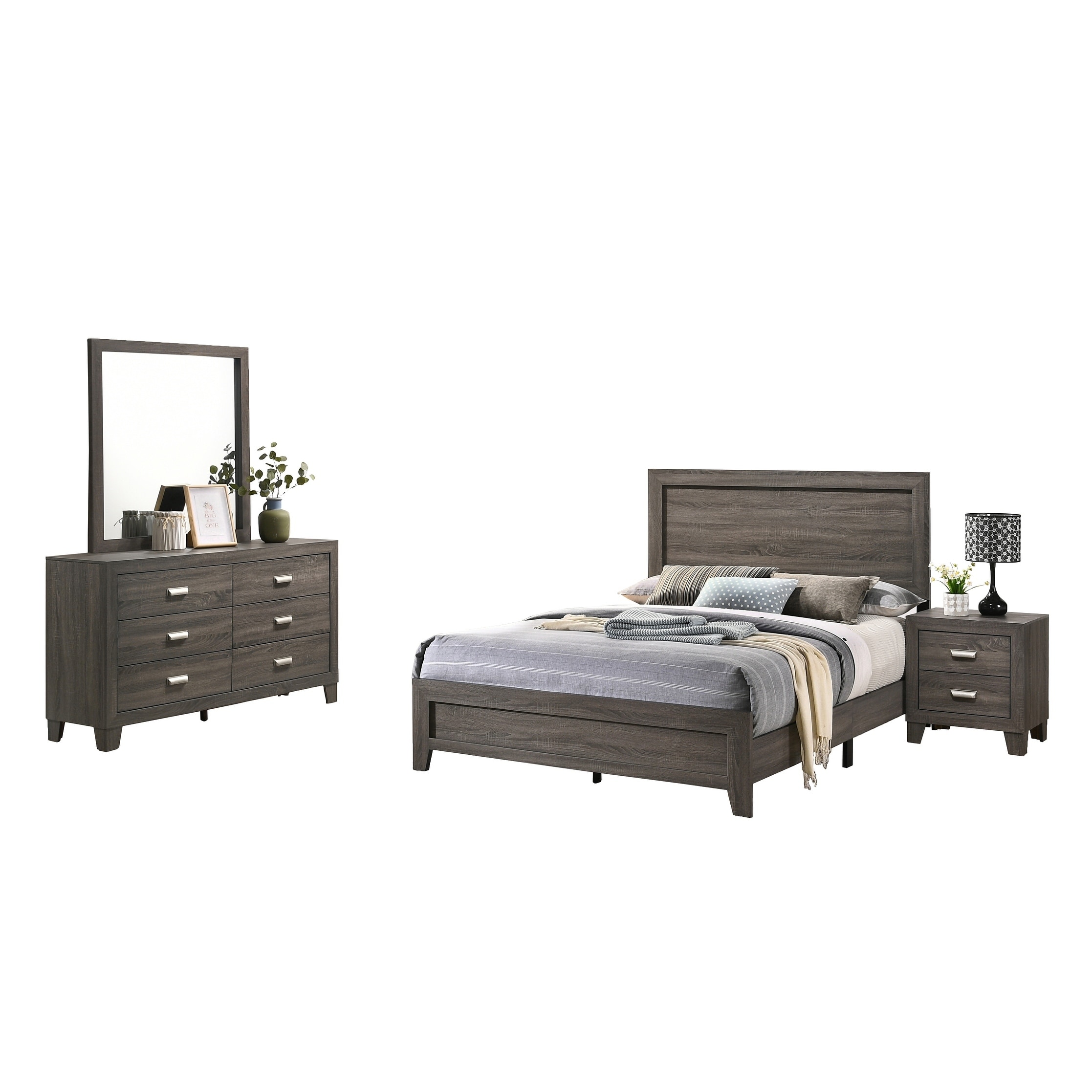 Best Quality Furniture Anastasia 4-piece Bedroom Set - - 30157128