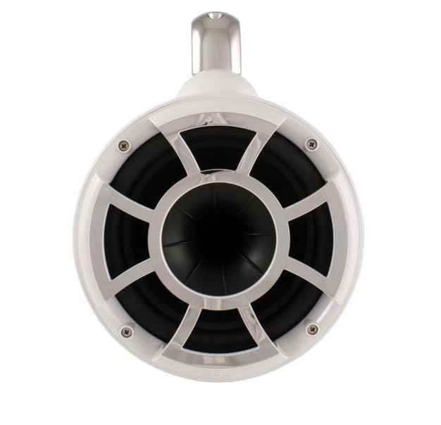 Wet Sounds Rev 10 Fixed Clamp Tower Speakers White pair