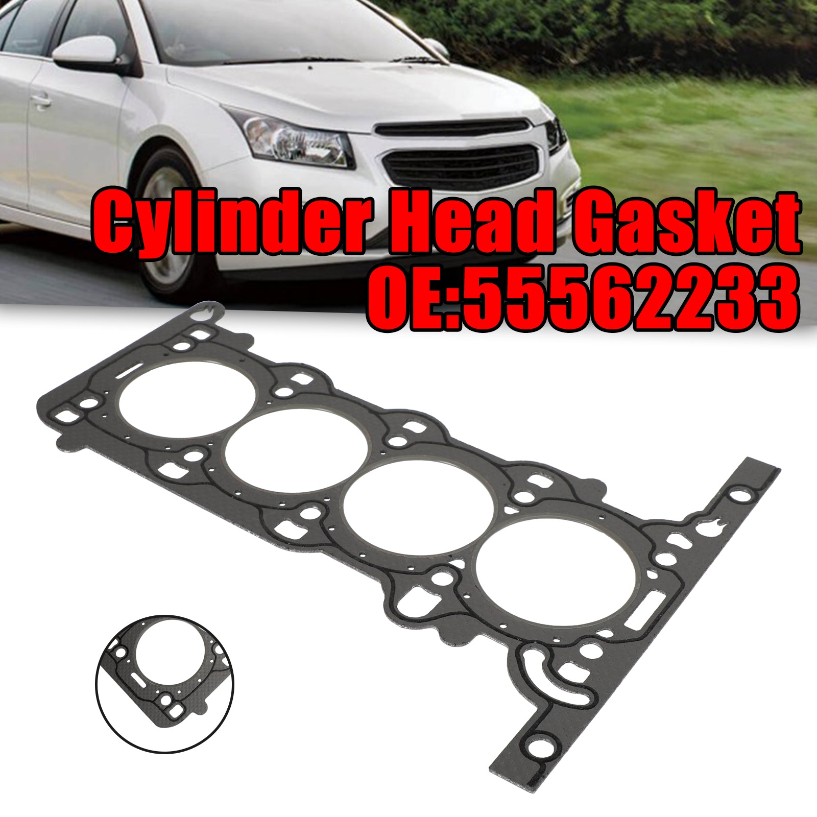 Mad Hornets Cylinder Head Gasket 55562233 for Chevrolet Cruze Sonic Buick 1.4L 2011-2016