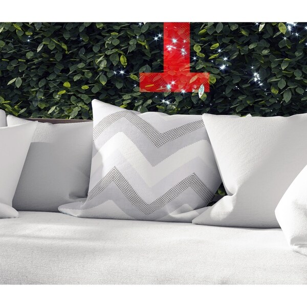 WILLOW GREY Indoor|Outdoor Pillow By Kavka Designs - 18X18