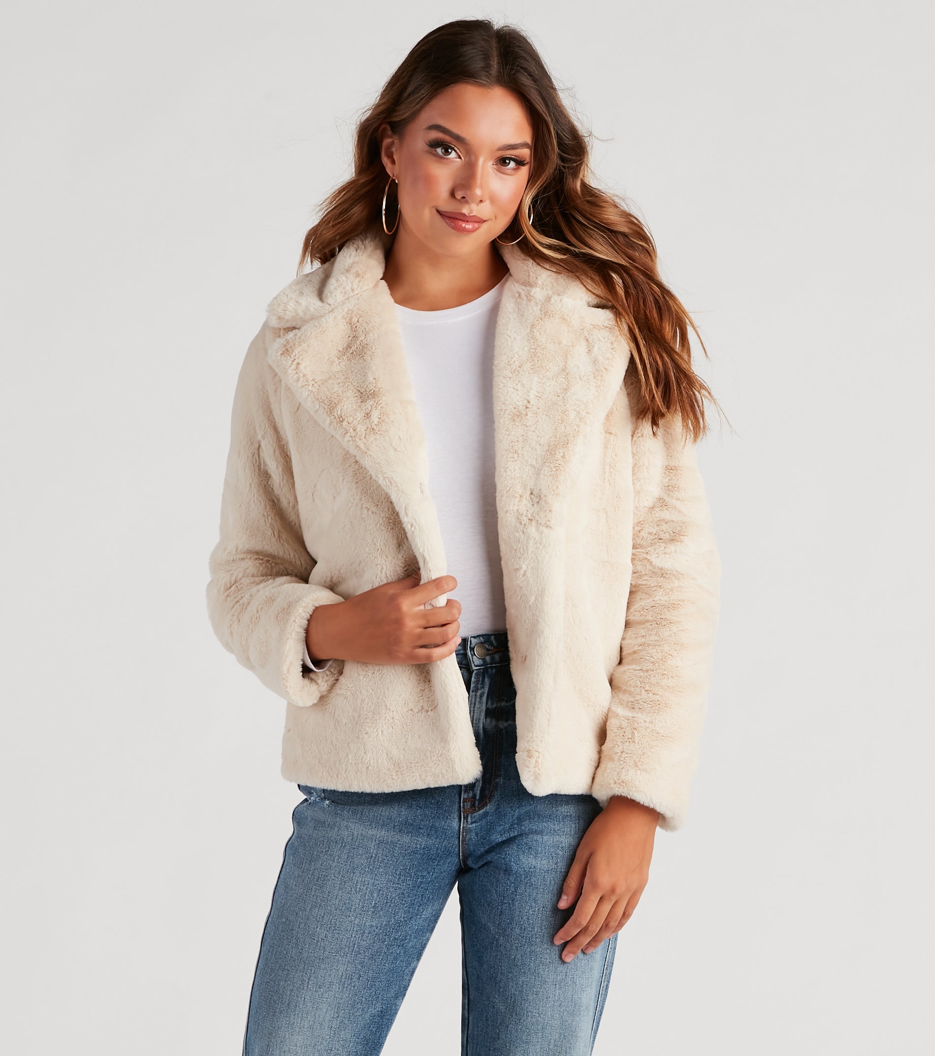 Glam Life Faux Fur Jacket