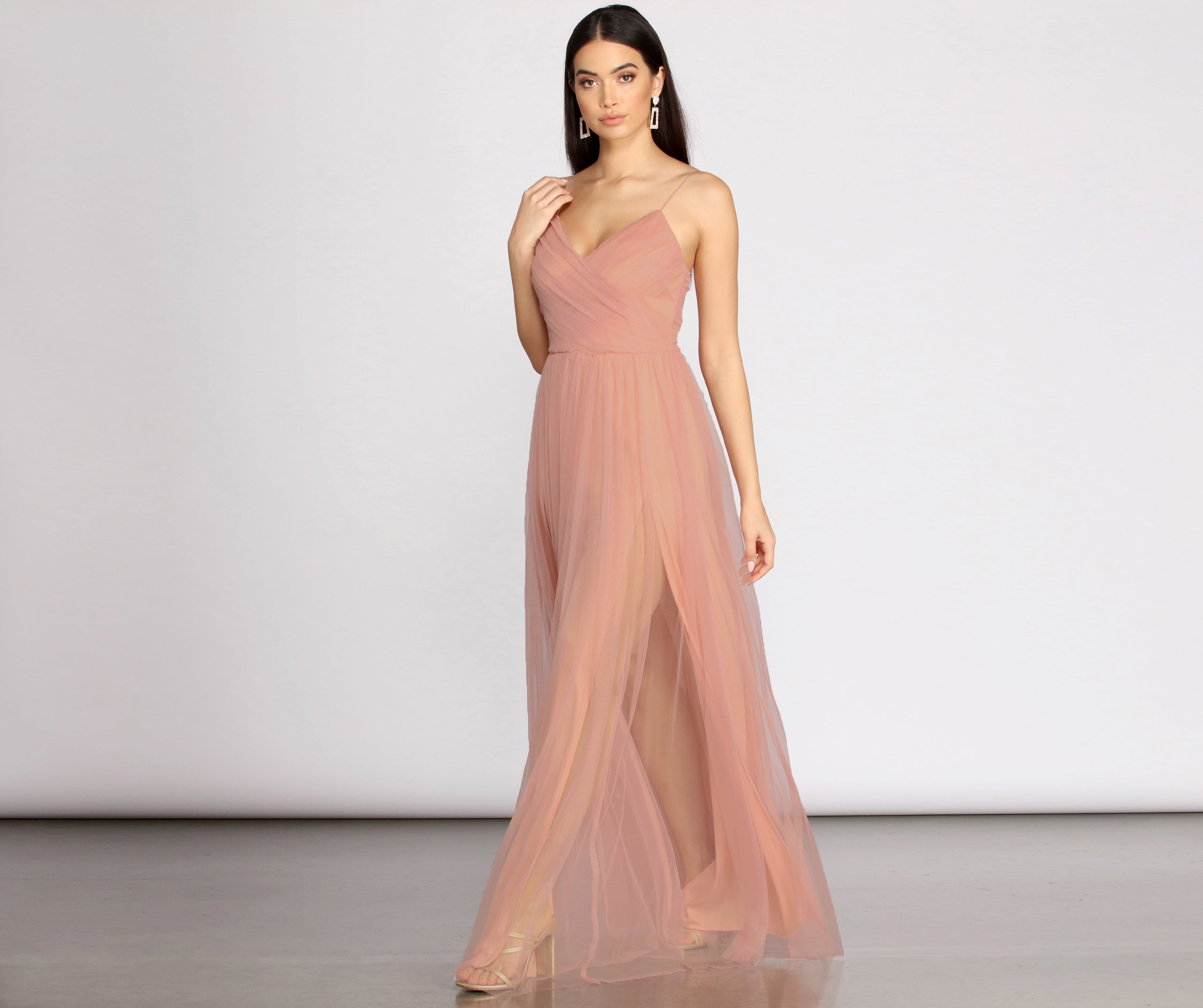 Devon Tulle A-Line Dress