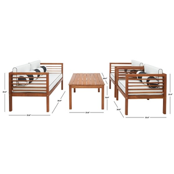 SAFAVIEH Alda 4 Pc Living Set