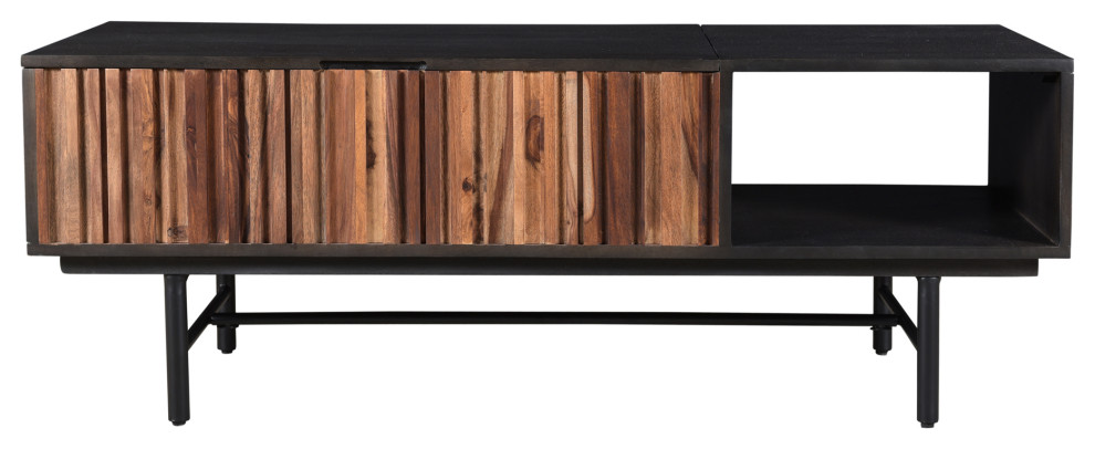 Jackson Storage Coffee Table   Industrial   Coffee Tables   by Sideboards and Things  Houzz