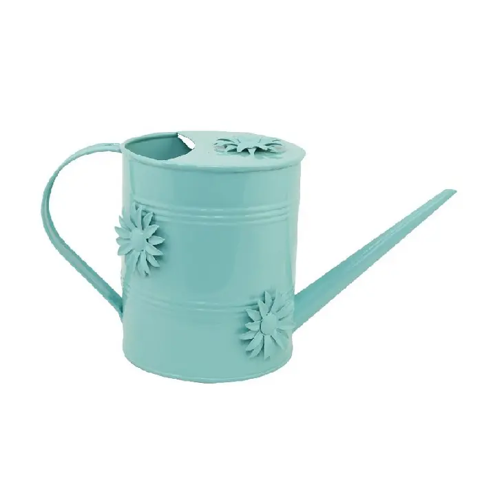 Green Color Metal Watering Can Oval Shape Handmade Luxurious Watering Can Home   Garden Supplies Best Water Can At Best Price