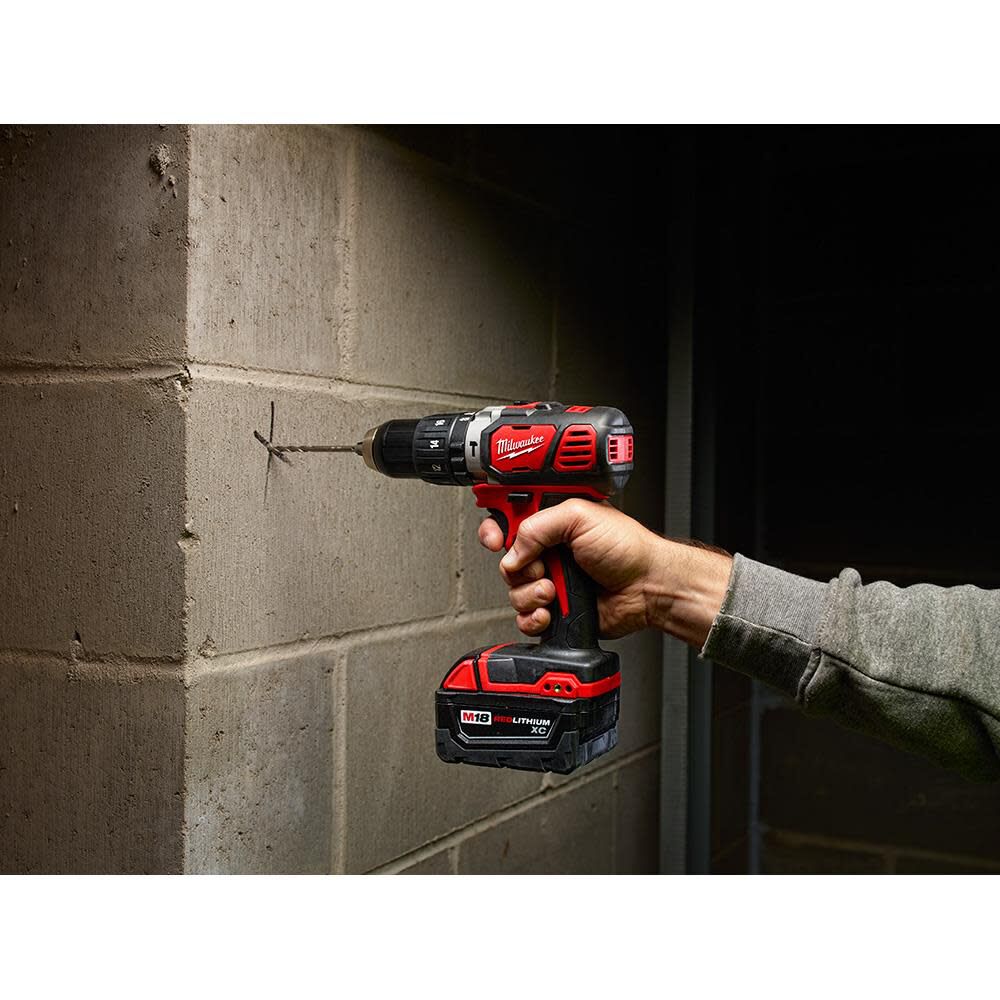 Milwaukee M18 Compact 1/2 in. Hammer Drill/Driver 2607-20 from Milwaukee