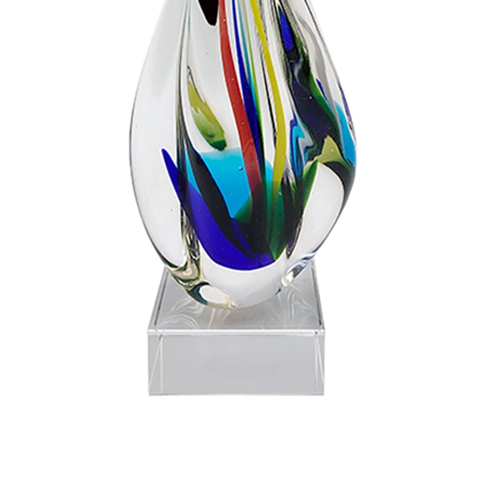 Cicero Handcrafted Art Glass Sculpture