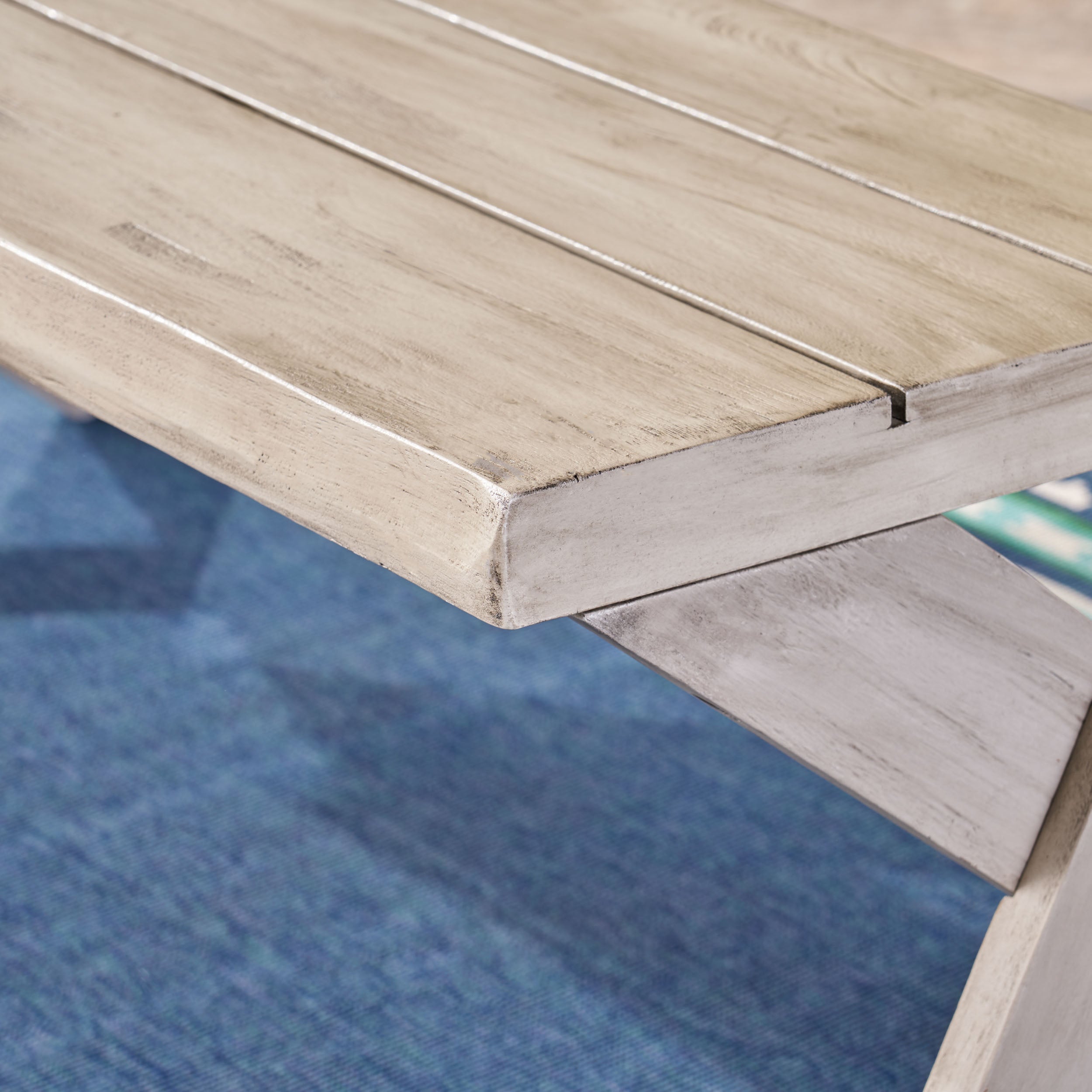 Irene Outdoor Acacia Wood Bench