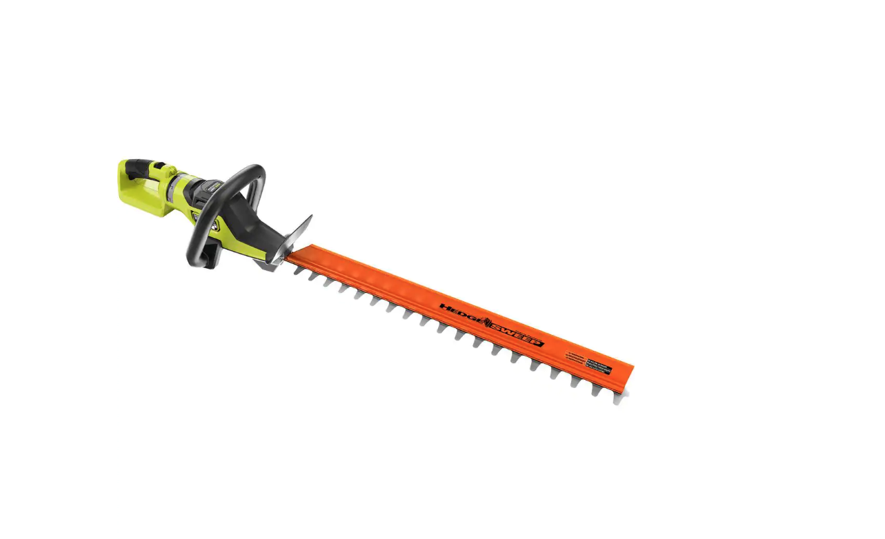 RYOBI RY40604BTLVNM 40V HP Brushless 26 in. Cordless Battery Hedge Trimmer (Tool Only)