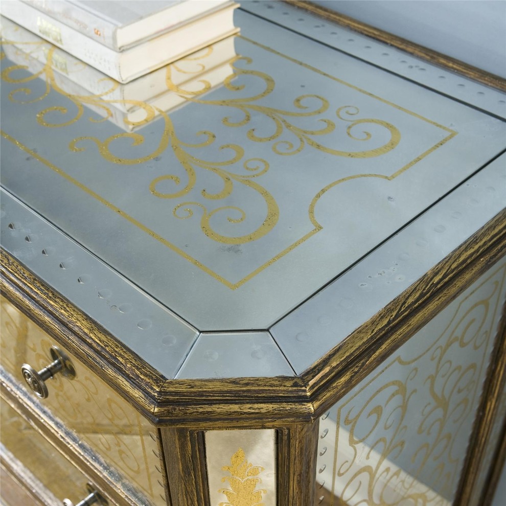 Chest of Drawers  Ambella Home Voranado   Traditional   Accent Chests And Cabinets   by EuroLuxHome  Houzz