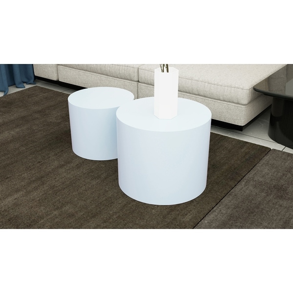 Set of 2 Rround Side Table