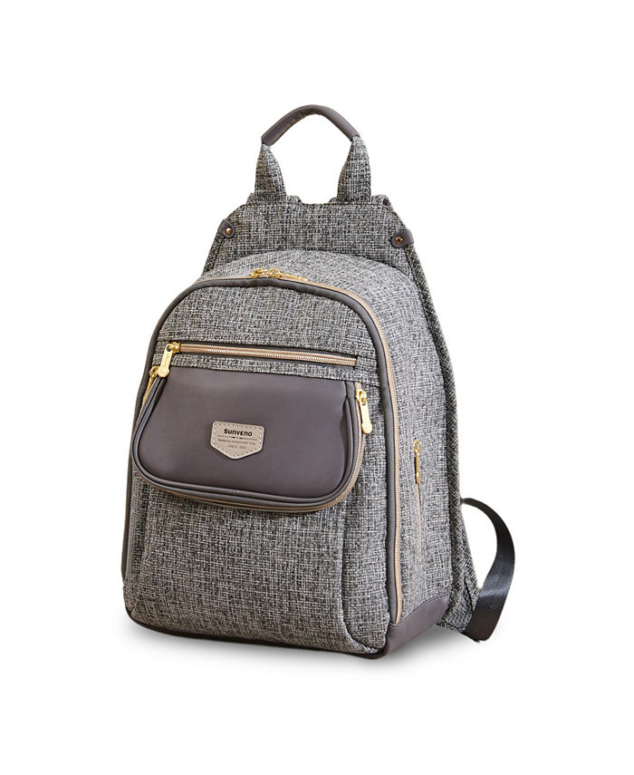 Sunveno Mini Tweed Parent Diaper Backpack