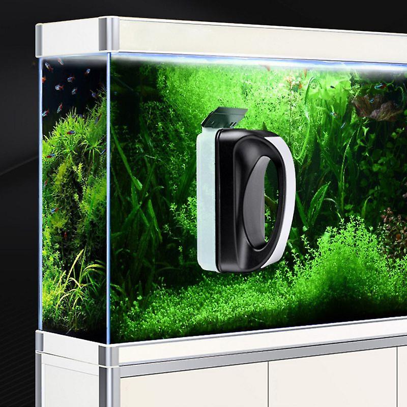 Fish Tank Algae Scraper Strong Magnetic Floating Brush Cleaner New Aquarium Glass Cleaning Tools Algae Scraper Glass Tank