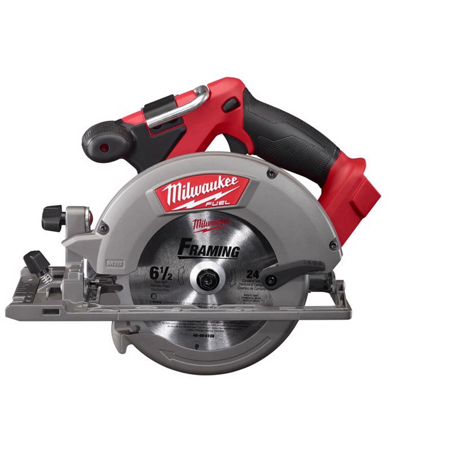 MW M18 FUEL 18 V 6-1/2 in. Cordless Brushless Circular Saw Tool Only