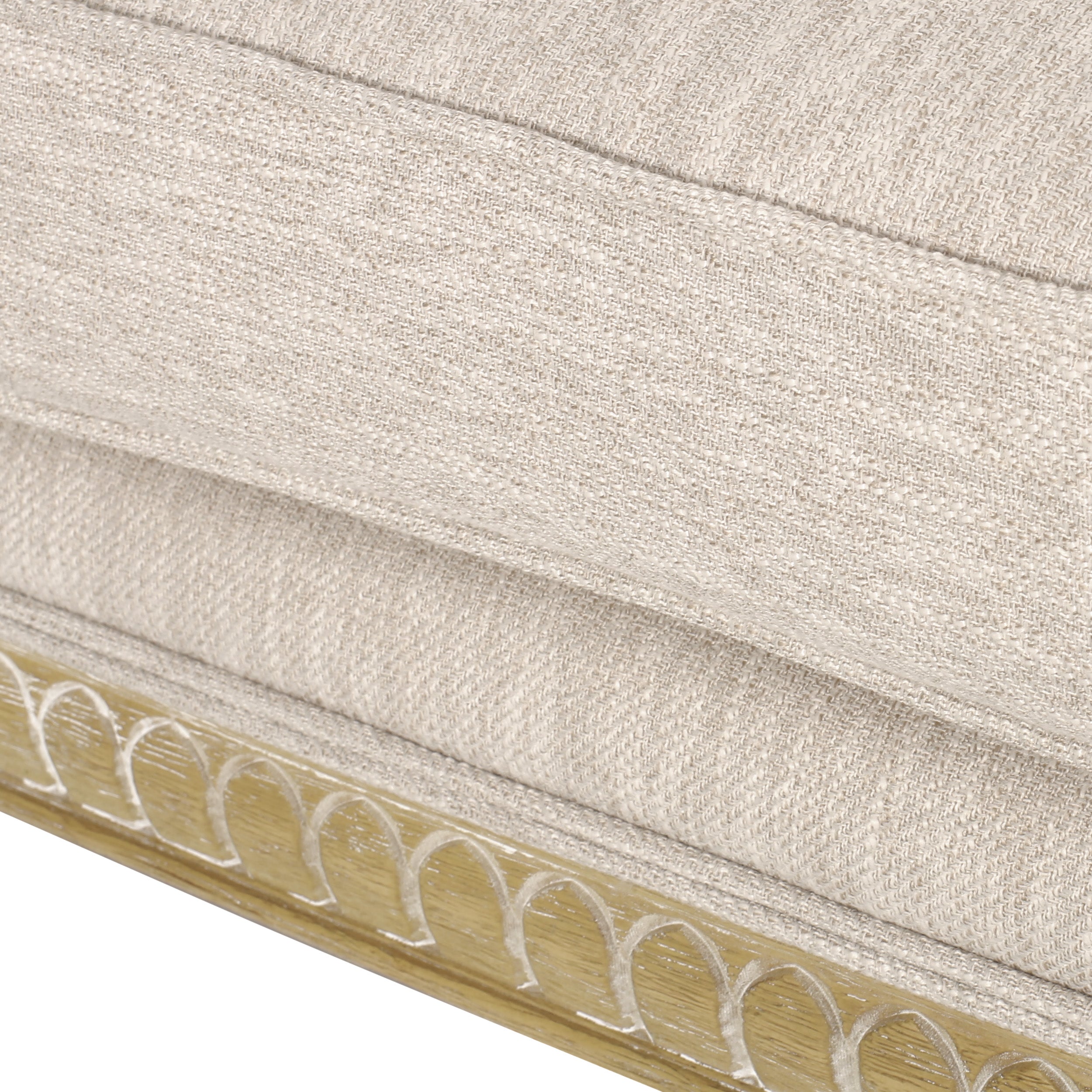 Alton French Country Fabric Upholstered Loveseat