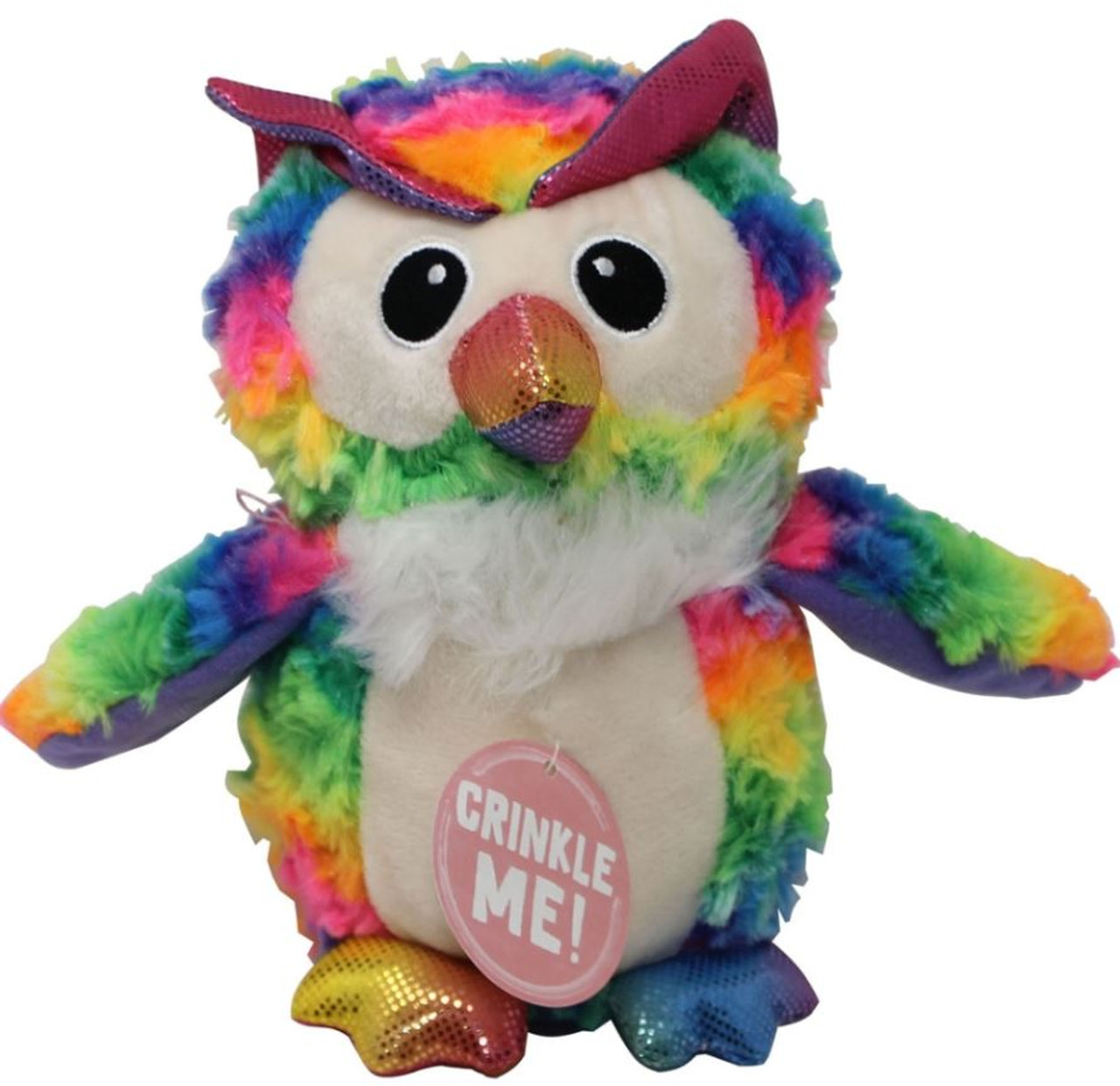 Snugarooz Snugz Hootie The Owl Dog Toy， 10