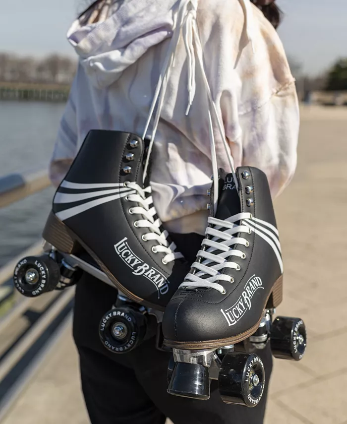 Lucky Brand Womens Vintage-Like Retro Quad Roller Skates