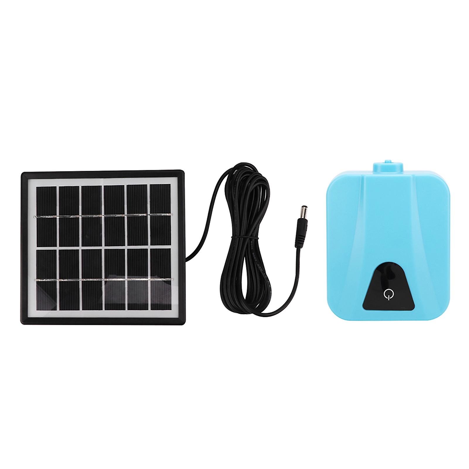 Ap003 Solar Powered Air Pump Ac/dc Dual-use Solar Aerator Oxygenator Pump For Aquariums