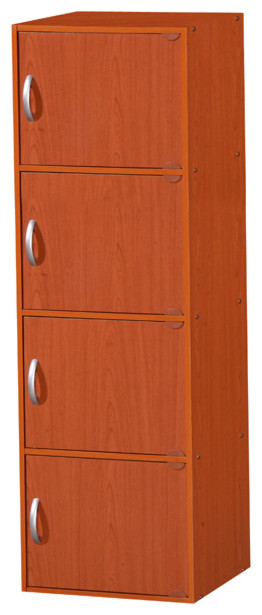 4 Door Cabinet   Transitional   Accent Chests And Cabinets   by Hodedah Import Inc.  Houzz
