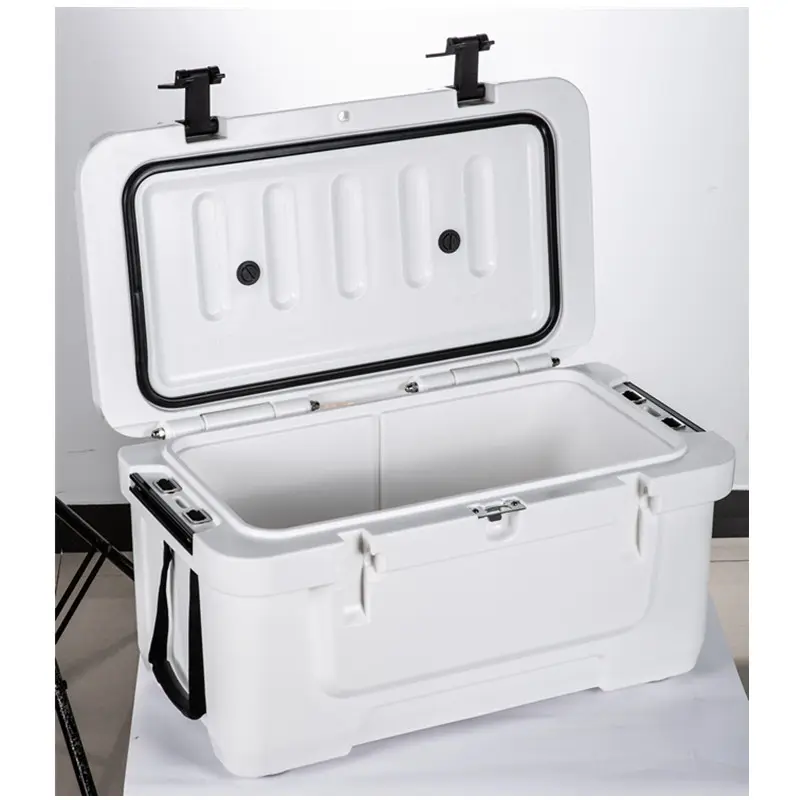 Custom hard cooler box outdoor large capacity coolers box refrigeration Hiking Fishing Camping hard cooler