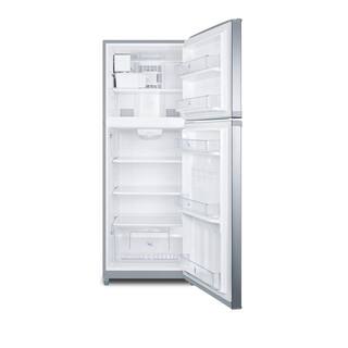 Summit Appliance 12.9 cu. ft. Top Freezer Refrigerator in Stainless Steel FF1427SSIME