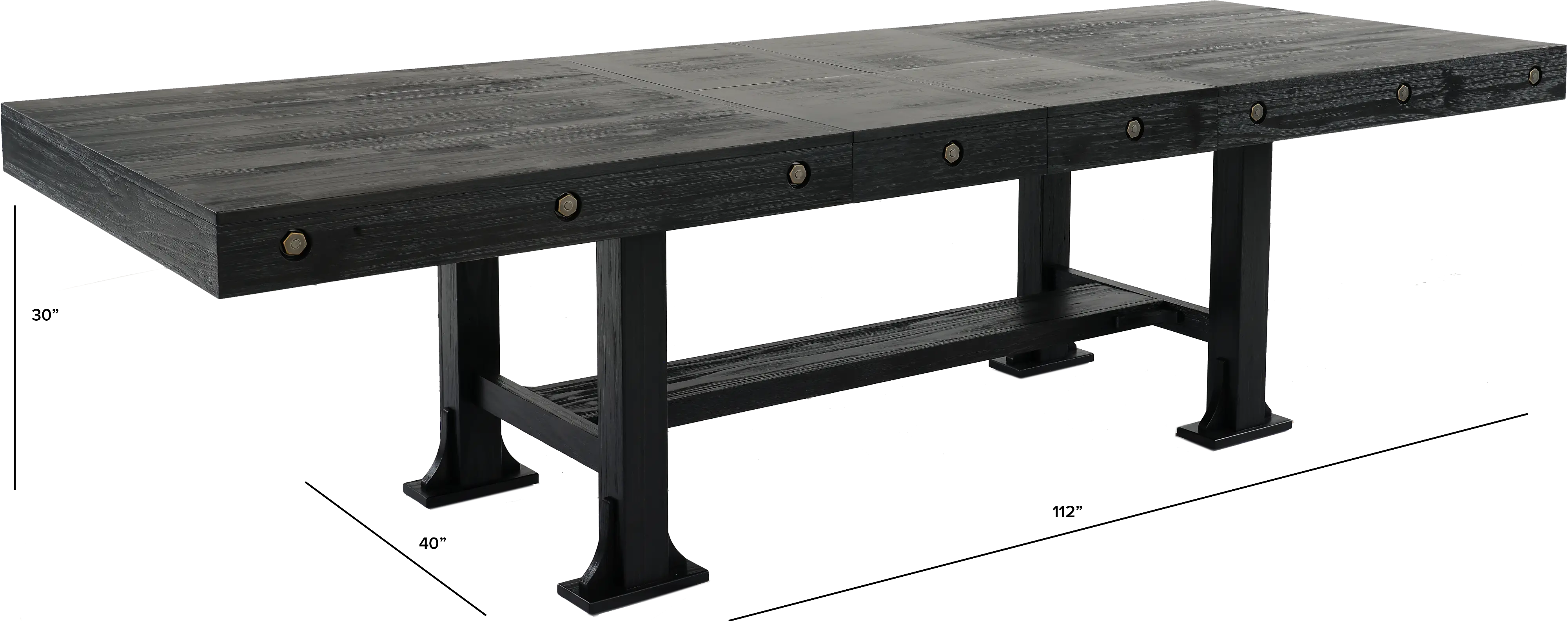 Sierra Black Dining Room Table