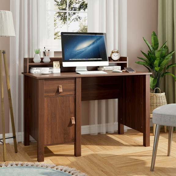 Costway 40718693 48 Inch Computer Desk Writing Wor...