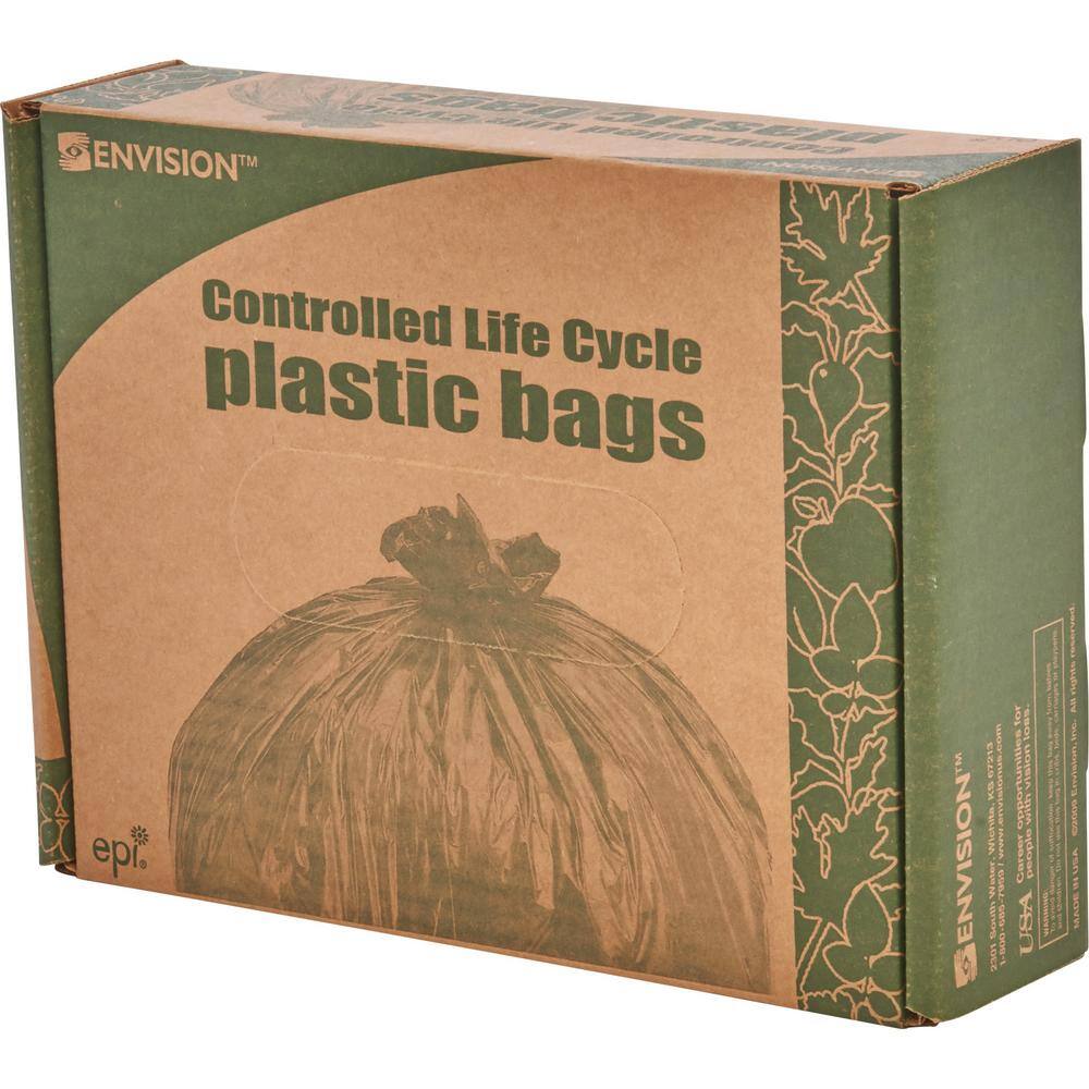 Stout 33 Gal. Totally Degradable Trash Bags (40 per Box) STOG3340E11