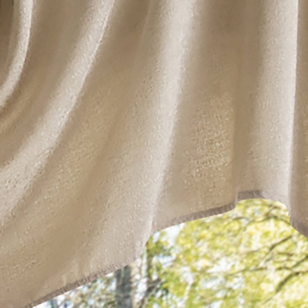 Naples Chenille Valance Off White Martha Stewart