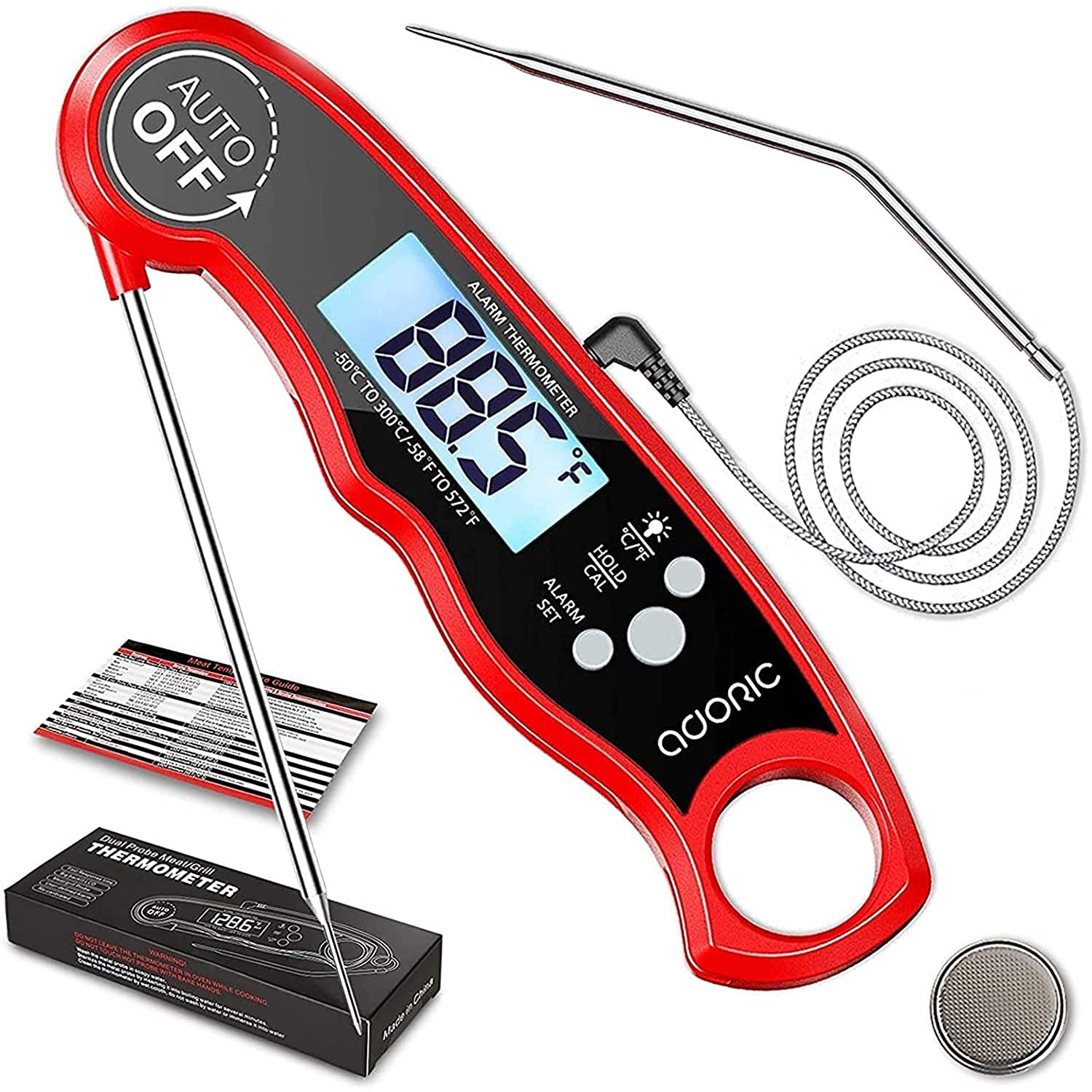 Digital Meat Thermometer Instant Read Grill Thermometer Kitchen Thermometer Digital Cooking