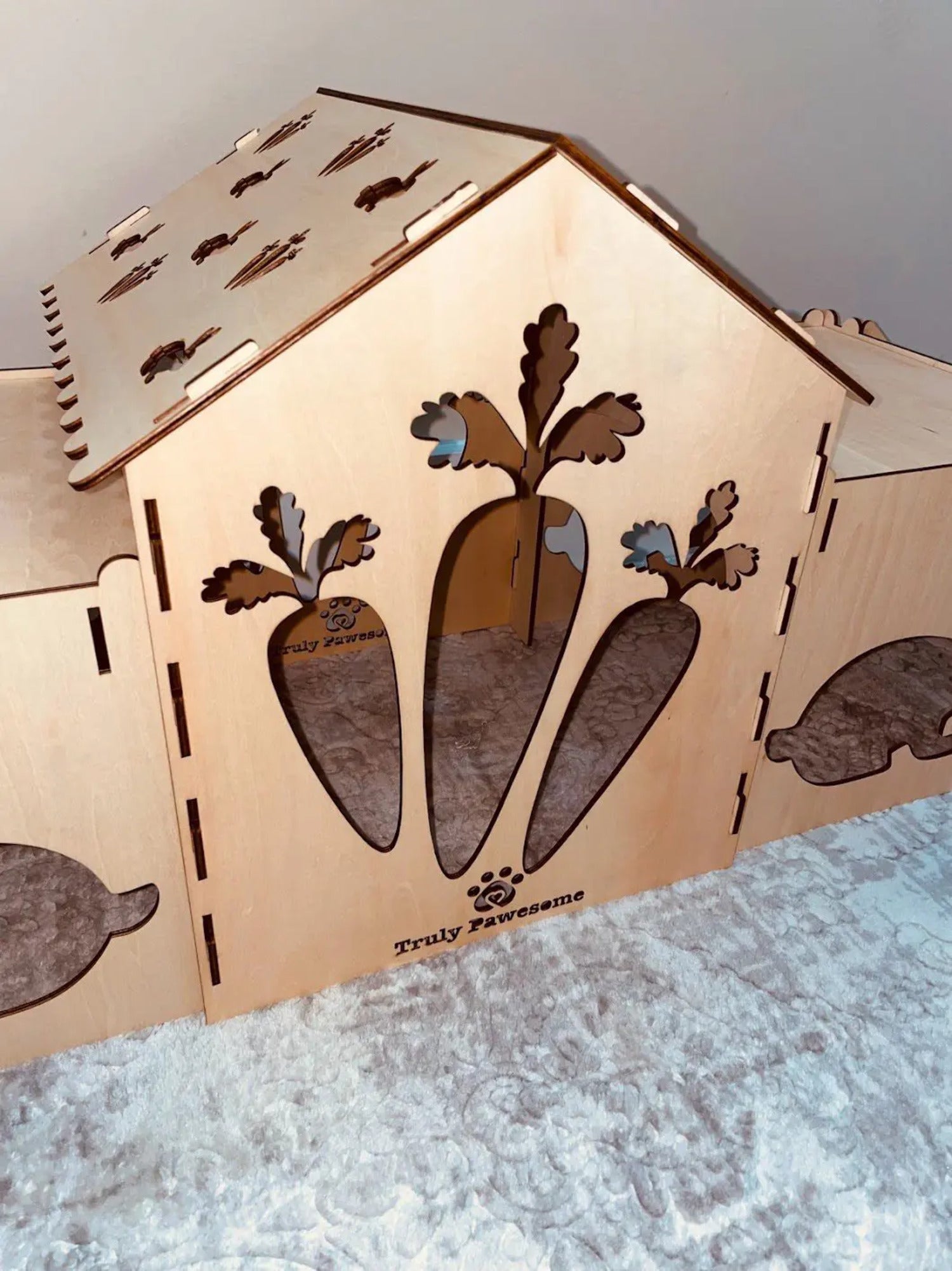 Indoor Rabbit Castle and Small Animal Habitat and Cage