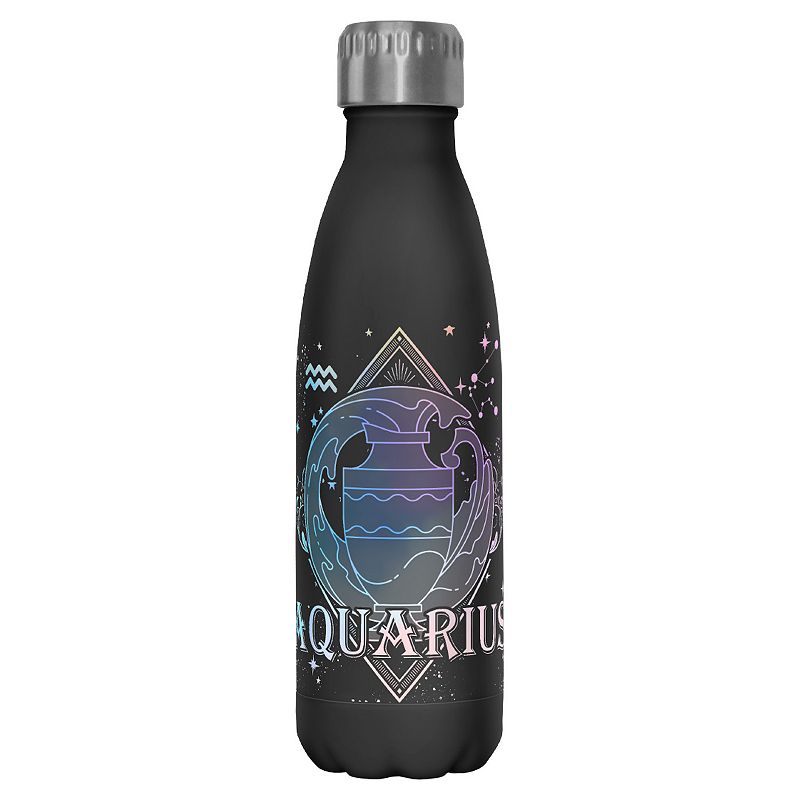 Aquarius Zodiac Sign 17-oz. Stainless Steel Bottle