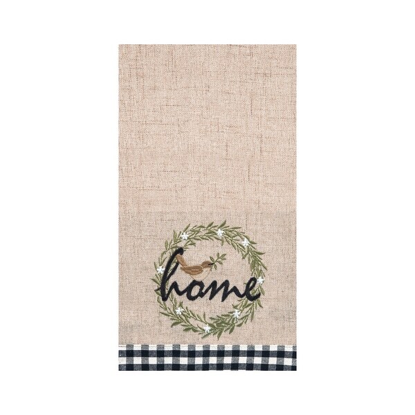 Wreathed Birds Home Kitchen Towel