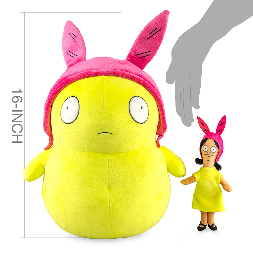 Bob's Burgers Kuchi Kopi & Louise 16” HugMe Shake Action Plush