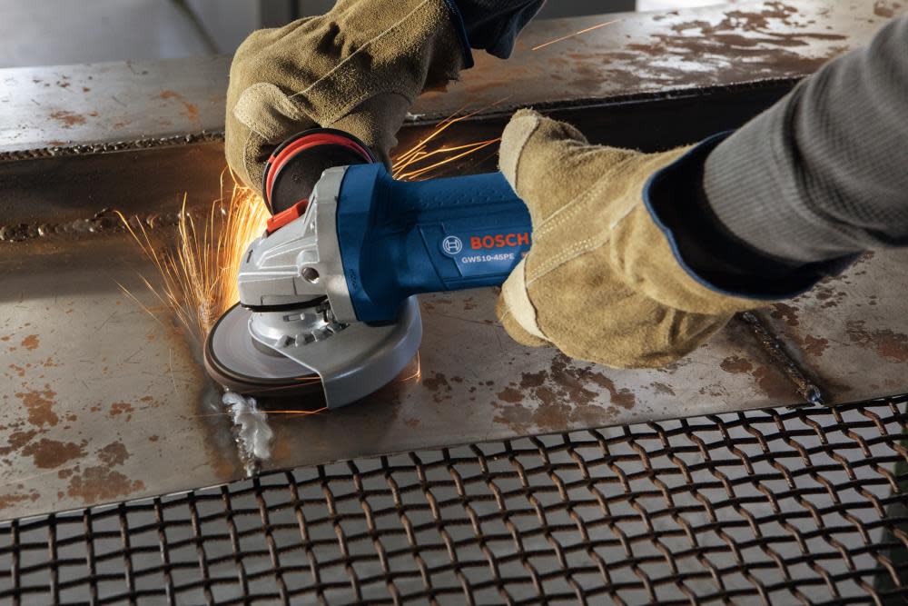 4-1/2 In. Ergonomic Angle Grinder with Paddle Switch