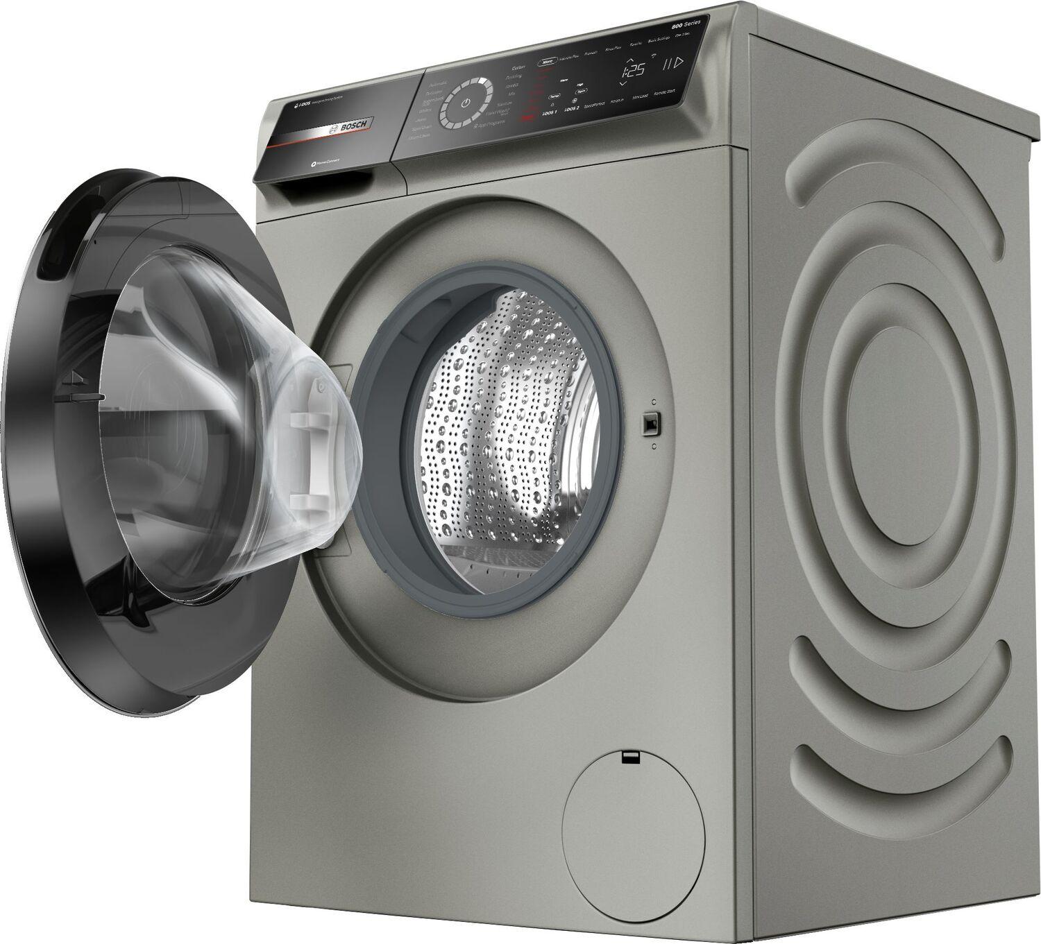 Bosch WGB246AXUC 800 Series Compact Washer , Silver Inox Wgb246Axuc