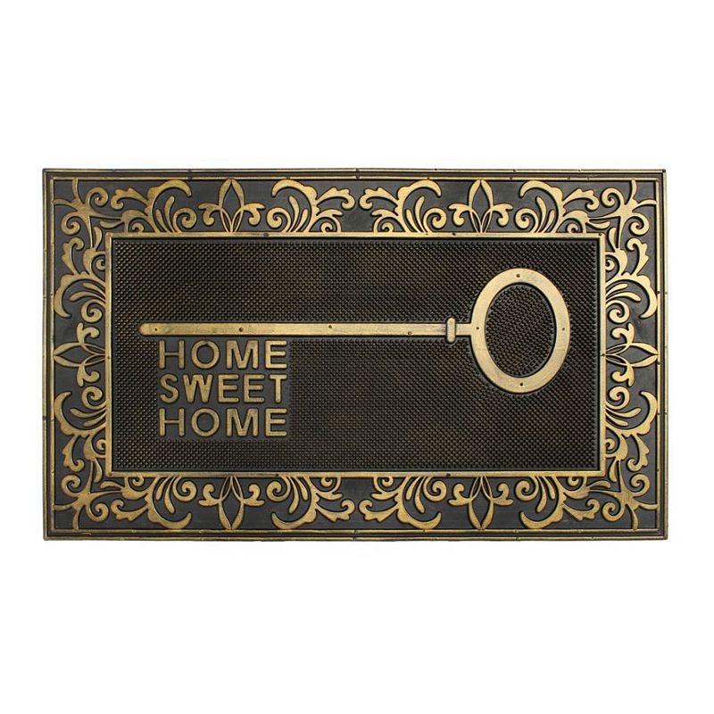 RugSmith Moulded Home Sweet Home Key Doormat