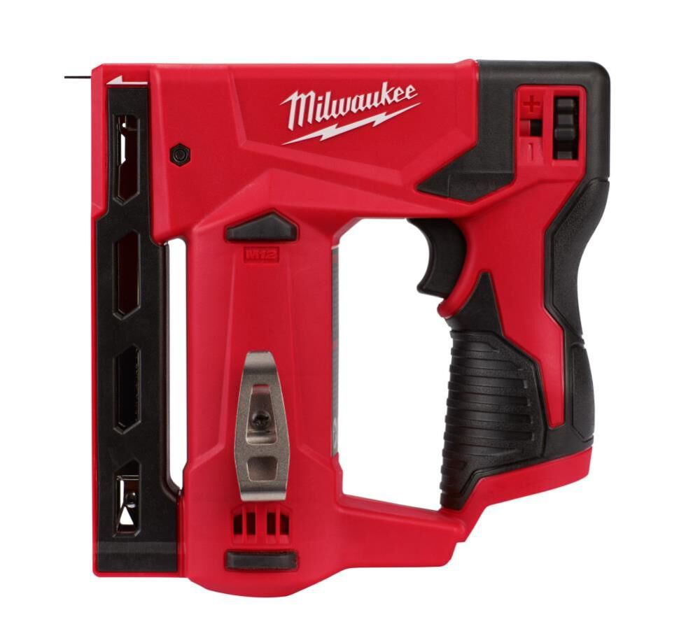 Milwaukee M12 3/8 in. Crown Stapler 2447-20 from Milwaukee