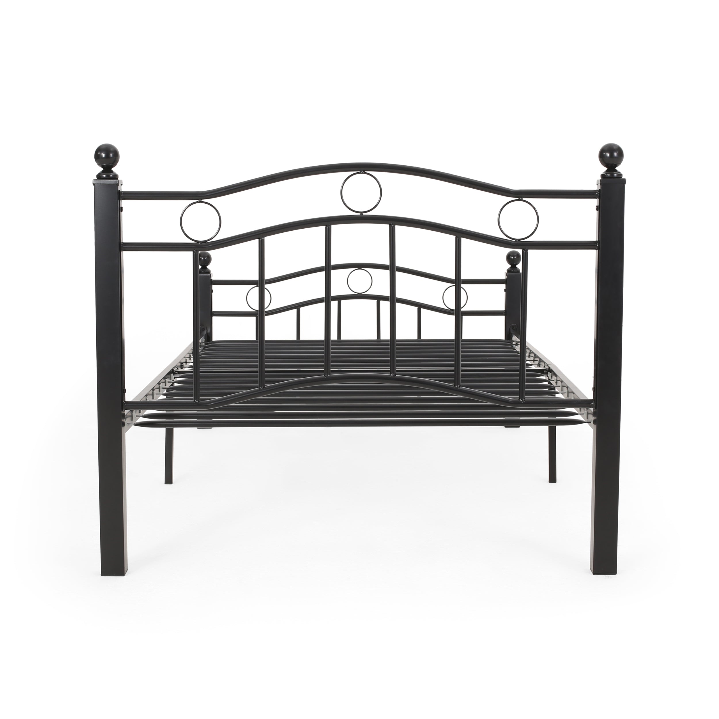 Cole Contemporary Iron Bed Frame